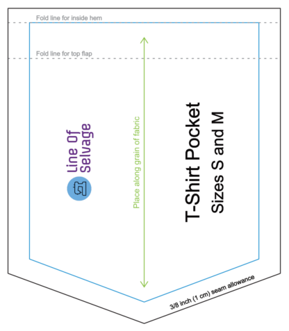 Serger T-Shirt: Pockets and Facings